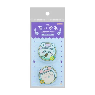 Sun-Star Chiikawa 劇場版 人魚島的秘密 Acrylic clip set 2個裝 (古本屋/飛鼠)