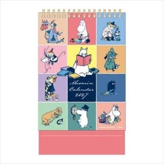 Gakken 2027年 MOOMIN 座枱月曆 (Moomin & friends/繽紛全角色)