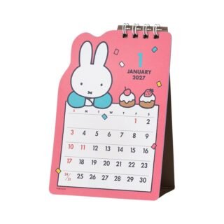 SQUARE 2027年 Miffy Die-cut直立座枱月曆 (日常)